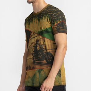 Camisetas Deportivas Personalizadas al por Mayor de Alta Calidad, Ecológicas, Transpirables, de Secado Rápido, de Poliéster/Algodón para Gimnasio, para Hombre - Product Image 2