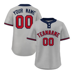 Maillot de baseball pour hommes respirant et confortable, faible MOQ, design haut de gamme 2025, personnalisable, haute qualité, en gros, à vendre - Product Image 1