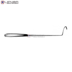 DESCHAMPS Aguja Blunt Right Instrumento quirúrgico Premium para ligadura segura y precisa Instrumento médico de paso - Product Image 2
