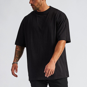 Nouveau design T-shirts décontractés en coton uni pour hommes Mode estivale nouvelle arrivée haute qualité Matière douce anti-rétrécissement T-shirts pour hommes - Product Image 2