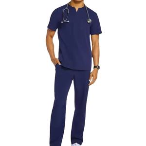 Conjunto de Uniformes Médicos para Hombre, Uniformes de Enfermería Quirúrgica, Uniformes de Hospital, Uniformes de Fábrica al por Mayor, Uniformes Médicos para Hombre BY BS 2026 - Product Image 1
