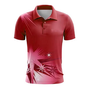 Camiseta Polo de Algodón 100% con Estampado por Sublimación para Hombre, Estilo Cuello Camisero, Ajuste Holgado, Camiseta de Poliéster 100% de Alta Calidad de Secado Rápido para Hombre - Product Image 6