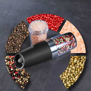 1 pièce Moulin à épices électrique domestique réglable et automatique pour poivre, sel et cumin - Product Image 5