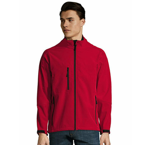 Veste Softshell pour hommes de haute qualité pour la saison du printemps motif solide respirant avec fermeture à glissière avant approvisionnement direct en usine - Product Image 5