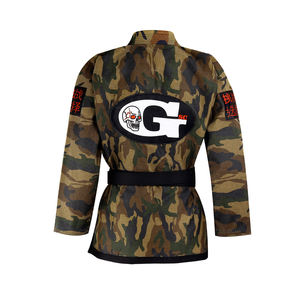 Uniforme de Jiu Jitsu Brasileño de Camuflaje, Alta Calidad, BJJ GI, Impresión de Logotipos Personalizados, Unisex, 450g Poliéster/Algodón, Personalizado - Product Image 2
