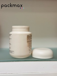 16oz 500ml Eco-Friendly PE Plastic Classic Jar Cosmetic Packaging with Heat Seal and Screen Printing for <b>Industrial</b> Use - Product Image 3