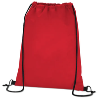 Venta al por mayor de bolsas promocionales con cordón bolsa personalizada de poliéster lavable característica personalizada bolsa con cordón