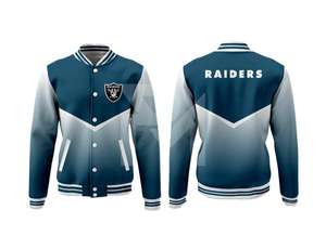 Veste de baseball universitaire en laine unisexe à manches longues décontractée d'hiver style letterman avec col à capuche pour hommes - Product Image 3