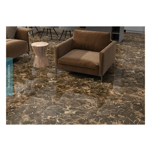 Última colección, nuevo diseño, azulejo de piso de porcelana, azulejo de piso brillante de porcelana de 600*600mm para el hogar - Product Image 3
