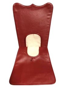 Écusson brodé en velours de soie, forme bouclier, emblème 3D à coudre, style sabelière napoléonienne française - Product Image 3