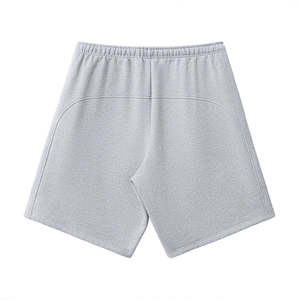 Hip Hop logotipo personalizado 310gsm pantalones cortos de verano para correr cordón Jogging 100% pantalones cortos de algodón de alta calidad para hombres pantalones cortos al aire libre - Product Image 3