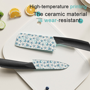 Juego de Cuchillos de Chef de Cerámica de 7 Piezas, Precio de Fábrica, Nueva Tendencia, Aptos para Lavavajillas, Ambidiestros, para Negocios de Restaurantes, Envío Rápido - Product Image 4