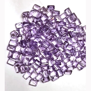Alta calidad, 178 Uds., 7x5mm, corte Baguette, amatista Rosa Natural, 162cts, piedras preciosas sueltas en forma de rectángulo y cuentas para la fabricación de joyas - Product Image 4