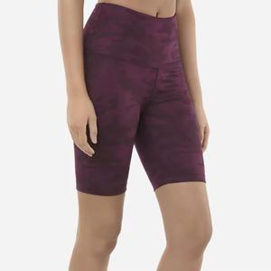 Pantalones de yoga gruesos sin costuras para mujer con diseño de lavado ácido transpirable Pantalones cortos de fitness para gimnasio - Product Image 2