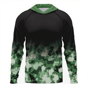 Camisa de Pesca de Manga Larga de Malla Transpirable de Alta Calidad a Precio de Fábrica, Protección Solar UPF 50+, Cuello Medio Alto, Fácil de Lavar y Usar - Product Image 2