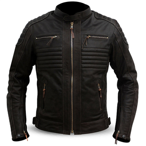 Chaqueta negra cortavientos impermeable primavera otoño chaquetas de bombardero cortavientos abrigos de motorista chaquetas Steampunk - Product Image 6
