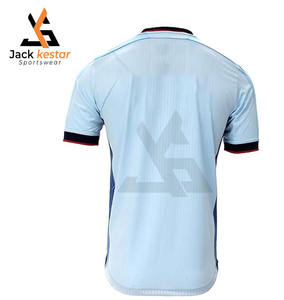 Camiseta de Fútbol Ligera de Calidad de Exportación, Ropa Deportiva de Poliéster, Camiseta de Fútbol de Malla Elástica para Entrenamiento Deportivo - Product Image 2