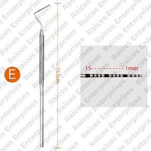 La mejor calidad superior Dental eliminación de dientes Shaping Scalers Venta al por mayor Dental Scaler Sondas de cuidado bucal dental de doble extremo - Product Image 6