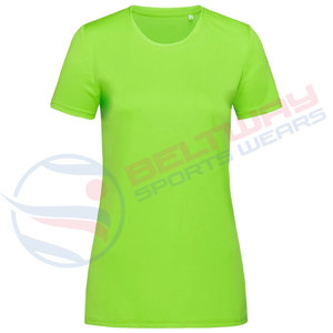 เสื้อยืดผ้าฝ้ายระบายอากาศสีพื้นพิมพ์ลายสำหรับผู้หญิงเสื้อยืดลำลองคอกลมน้ำหนักเบาสำหรับฤดูร้อน - Product Image 2