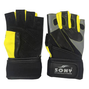 Wholesale Custom Neoprene Gym <b>Gloves</b> Premium Leather <b>Training</b> Gear for <b>Weight</b> Lifting High Manufacturer's Fitness Gear - Product Image 1