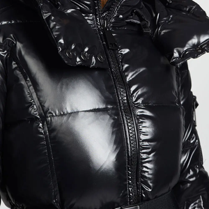 Abrigos acolchados de mujer de invierno al por mayor, chaqueta de manga larga de talla grande, abrigo informal de burbuja para mujer - Product Image 6