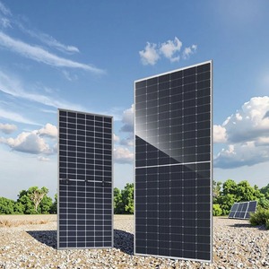 Kit de Paneles Solares Apilables para el Hogar, Sistema Híbrido Residencial Pequeño Fuera de la Red con Almacenamiento de Batería LiFePO4 y Fácil Instalación - Product Image 1