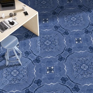 Vistaar Bleu Foncé 60x120cm Céramique 600x1200mm Carreaux Porcelaine Polie Brillant Luxe Brésil - Product Image 1