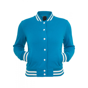 Veste universitaire pour femmes, design personnalisé, broderie, manches longues, veste de baseball, veste universitaire, veste de baseball respirante pour le collège - Product Image 1