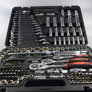 Chave de soquete para reparo automotivo, conjunto de ferramentas especiais para reparo, caixa de ferramentas multifuncional, combinação, 218 peças