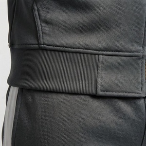 Ensemble de survêtement 2 pièces pour homme en molleton technique uni à manches longues 100% coton de haute qualité Vêtements de sport d'hiver - Product Image 5