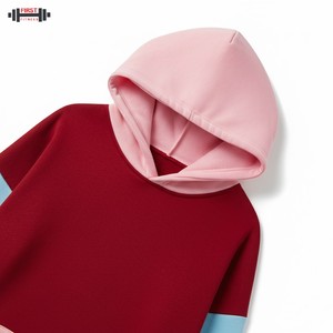 Pull à capuche d'hiver en coton polaire brodé sur mesure pour hommes vente en gros de 300 g/m² - Product Image 4