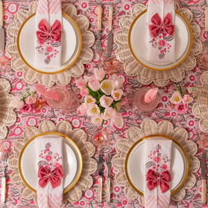 Mantel Individual de ratán Manteles Individuales de ratán de flores redondas Mantel Individual tejido de mimbre para mesa de Artex Thien Thanh - Product Image 6