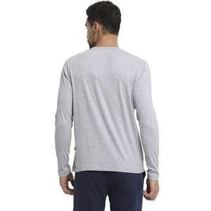 Camiseta de Manga Larga para Hombre, Ajustada, de Alta Calidad, Nueva, al por Mayor, para Verano, Tejido de Punto, a la Moda - Product Image 2