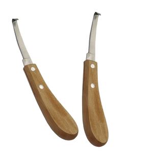 Herramientas de Herrador, Cuchillo para Cascos de Caballo de Acero Inoxidable, Reutilizable, Duradero, Hecho a Mano, para el Cuidado de los Cascos de Caballos y Uso Veterinario - Product Image 1