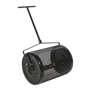 Caldwell Esparcidor de Compost de Acero de Alta Resistencia 24" x 18" Manual para Granja/Jardín, Herramienta para Césped con Malla Rodante de Jaula Mejorada OEM para Turba, Musgo y Tierra - Product Image 1