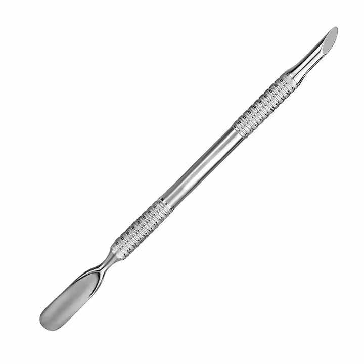 Professional Salon Grade Premium Stainless Steel Cuticle Pushers Custom Branding Nail Technician Tools Foot Callus Remover