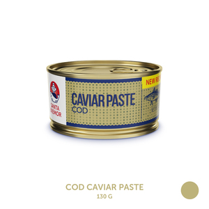 Caviar de morue délicieux "Lux", 130 g, Vente en gros auprès du fabricant - Product Image 1