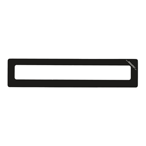 Finestra Magnetica per Intestazioni DIN A3 Orizzontale / A2 Verticale, Nera, 10 pz. / Confezione - KAN-MWH-A3Q-06 - Product Image 1
