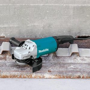 Amoladora Angular Inalámbrica Profesional M14 de 2200W con Disco de Pulir de 125mm e Interruptor Deslizante para Aplicaciones de Pulido - Product Image 2