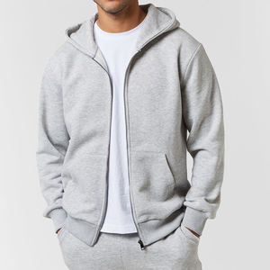 Ensembles de jogging et de sweat à capuche pour hommes personnalisés de haute qualité surdimensionnés avec fermeture éclair Streetwear survêtements d'hiver décontractés pour hommes - Product Image 4