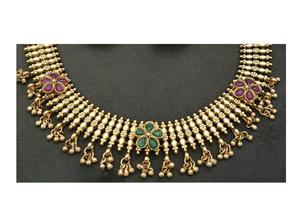 ชุดสร้อยคอพร้อมต่างหูดีไซน์หรูหรา ประดับด้วยหินเคลือบทองคุณภาพพรีเมียม สำหรับงานแต่งงาน คอลเลคชั่นสำหรับผู้หญิง - Product Image 2