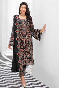Vestido Salwar Kameez de gasa de alta calidad para mujer estilo indio y pakistaní directo de India y Pakistán - Product Image 5