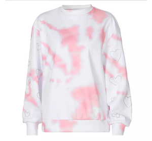 Sudaderas Personalizables de Punto con Forro, Estilo Tie-Dye, Ecológicas, para Invierno, de Secado Rápido y Transpirables, en Oferta - Product Image 4