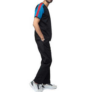Tenue médicale tricotée sur mesure, douce et confortable, facile à porter, unisexe, en polyester, pour infirmiers, en vente - Product Image 2