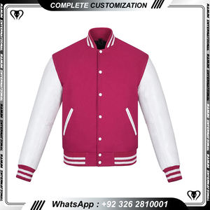 Vestes d'université personnalisées de haute qualité Veste universitaire pour hommes Concevez vos propres fournisseurs de veste universitaire - Product Image 2