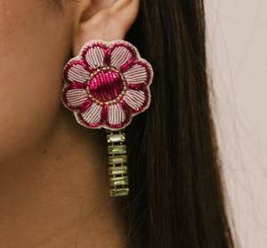 Pendientes Bordados a Mano, Pendientes Personalizados con Cuentas Múltiples, Joyería Festiva para Mujer al Mejor Precio, Pendientes con Cuentas - Product Image 5