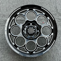 Rines Negros X-RIMS 15x6.5 4x100 para Carreras DRAG RACING, Rines de Aleación de 15 Pulgadas para Honda Civic, Repuesto para Carreras, 4 Birlos