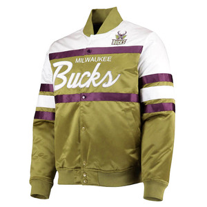 Blouson aviateur en satin de polyester de haute qualité Veste universitaire de baseball d'hiver avec capuche Style Letterman Fabriqué au Pakistan - Product Image 1