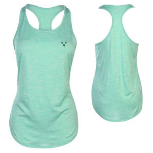 Camisetas sin mangas personalizadas superventas de talla grande para mujer Camiseta sin mangas básica con cuello de color sólido personalizada para mujer hecha en Pakistán - Product Image 6