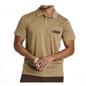 Polos de algodón 100% de alta calidad para hombres OEM logotipo bordado personalizado fabricante de polos lisos en blanco - Product Image 5
